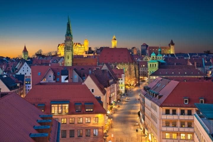 Nürnberg bei Nacht